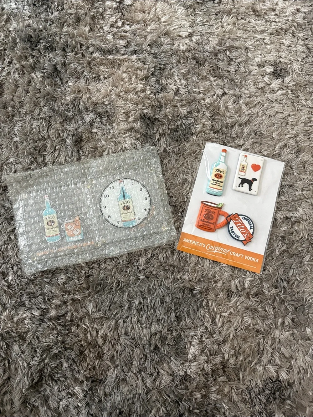 Tito's Branded Magnet Gift Set - Orange and White Accents